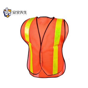 Gilet de sécurité réfléchissant à haute visibilité jaune